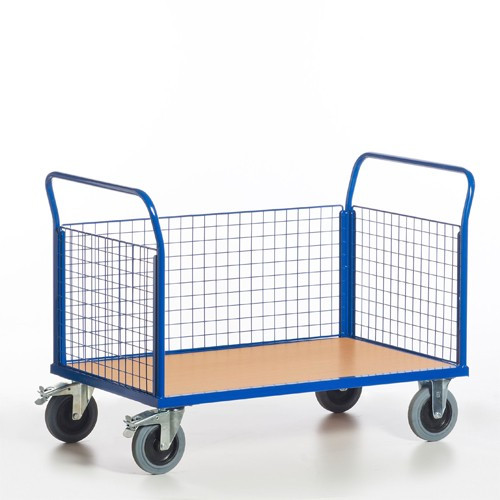 Gitter-Dreiwandwagen