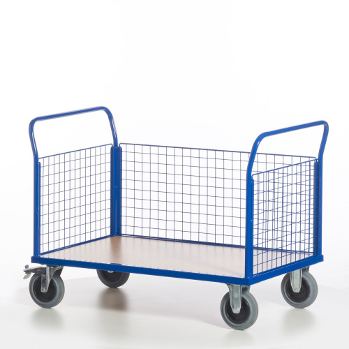 Gitter-Dreiwandwagen