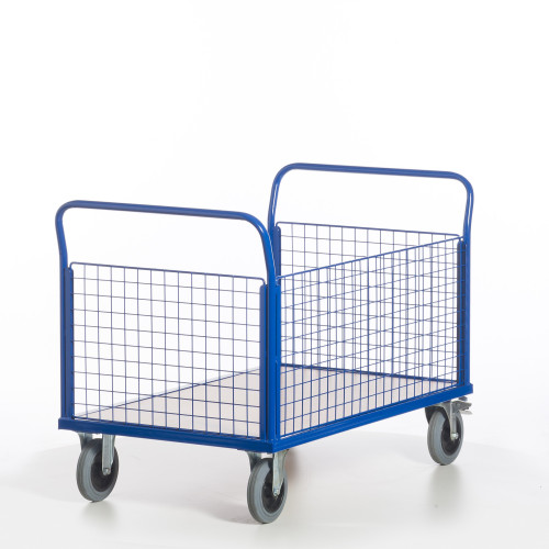 Gitter-Dreiwandwagen
