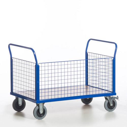 Gitter-Dreiwandwagen