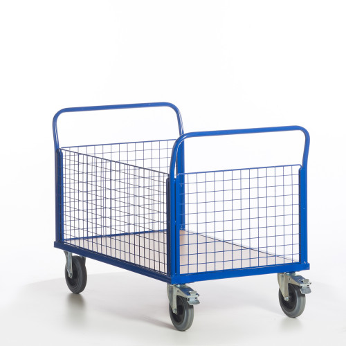 Gitter-Dreiwandwagen