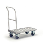 Alu-Magazinwagen mit Klappbügel