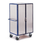 Alu-Schrank mit Zylinderschloss