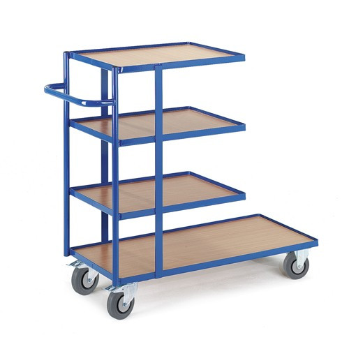 Kommissionierwagen Holzladeflächen