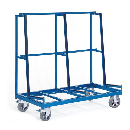 Plattenwagen einseitig