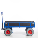 Handpritschenwagen mit Holzbordwänden