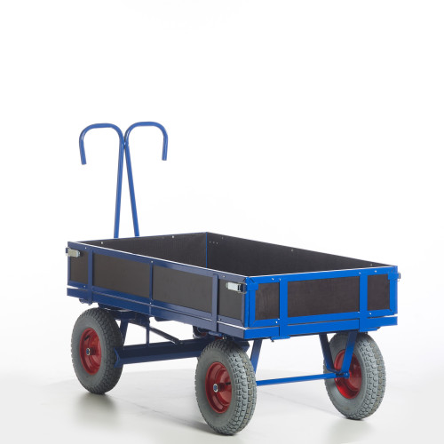 Handpritschenwagen mit Holzbordwänden