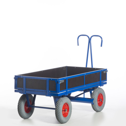 Handpritschenwagen mit Holzbordwänden