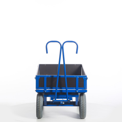 Handpritschenwagen mit Holzbordwänden