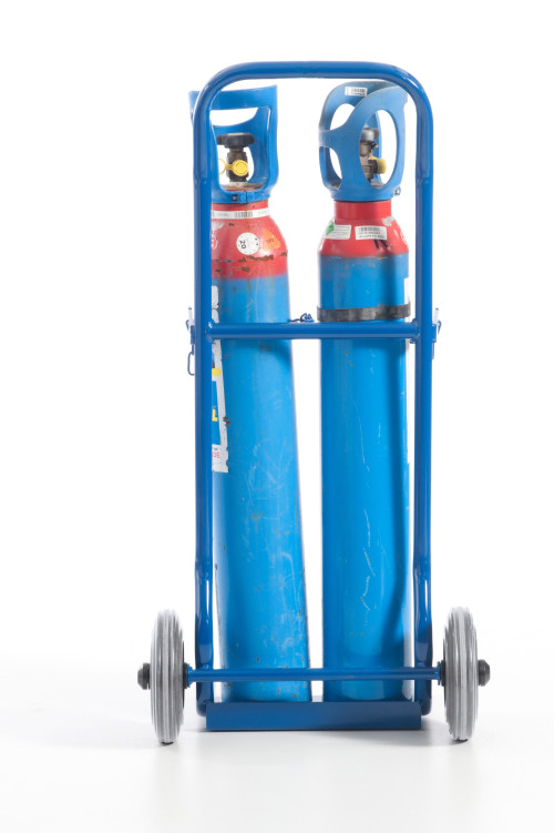 Stahlflaschenkarre (10 ltr)