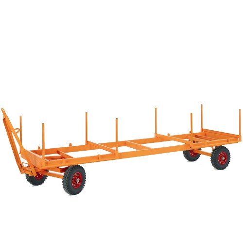 Langmaterialanhänger mit 2-Achs-Drehschemel-Lenkung (3t)